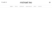 Tablet Screenshot of michaelteo.com